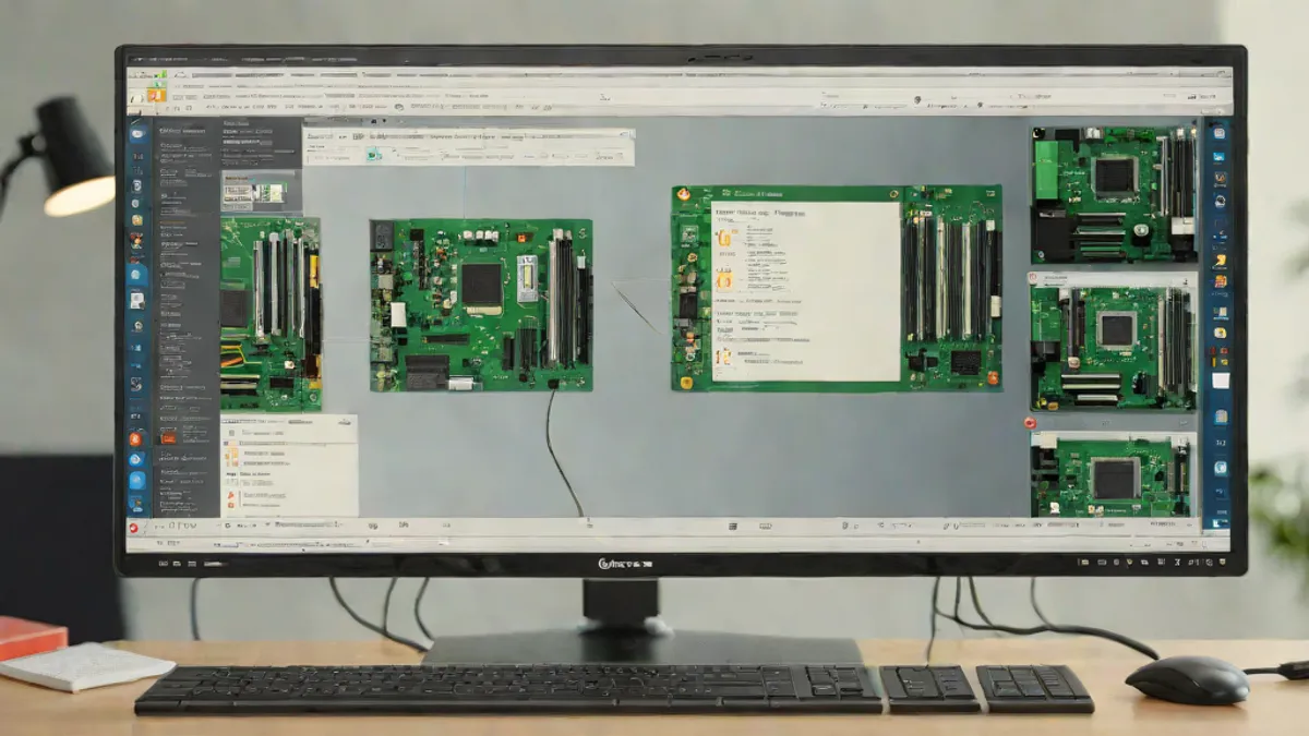 Pantalla de un ordenador mostrando información del sistema con detalles de placa base