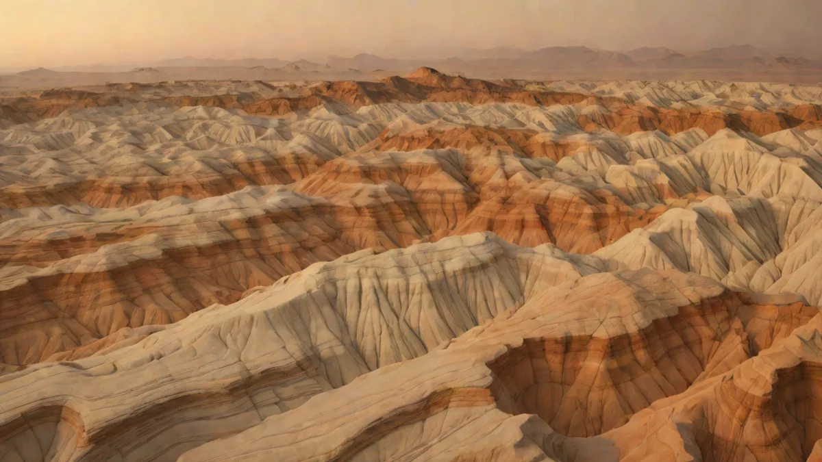 geological layers representing hidden life beneath Earth's surface