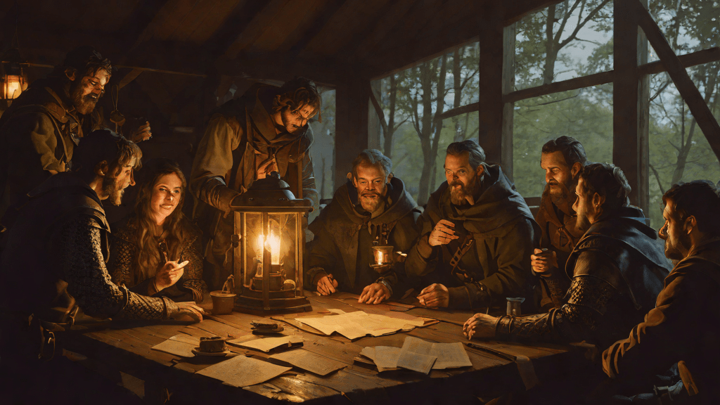 Introducción a los juegos de rol de mesa en un entorno rural