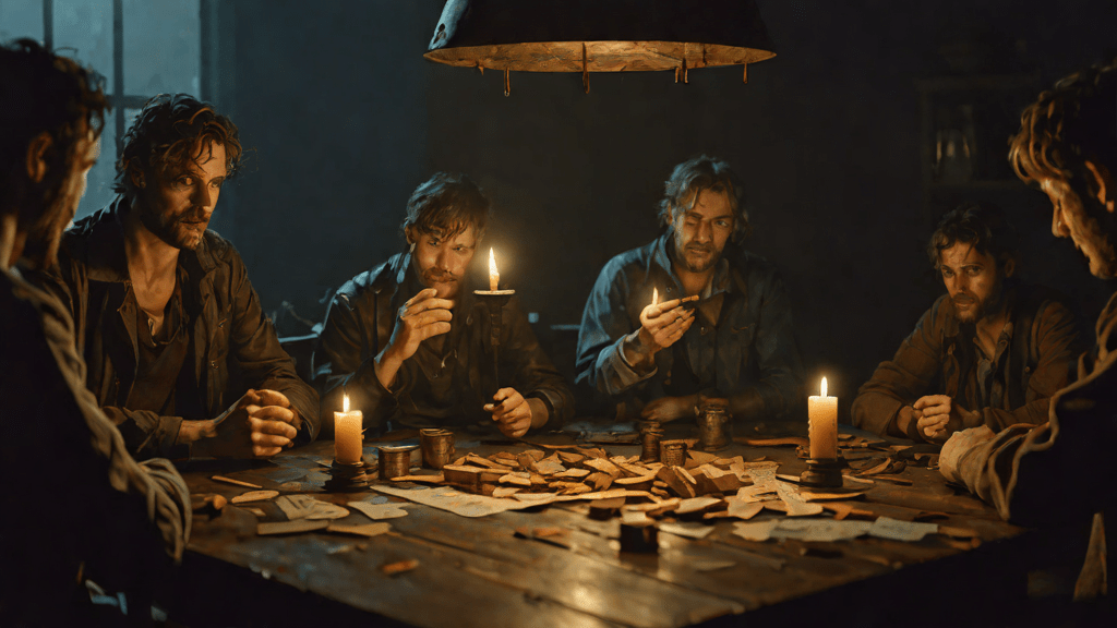 Introducción a la escena actual del rol: momento nocturno en un estudio