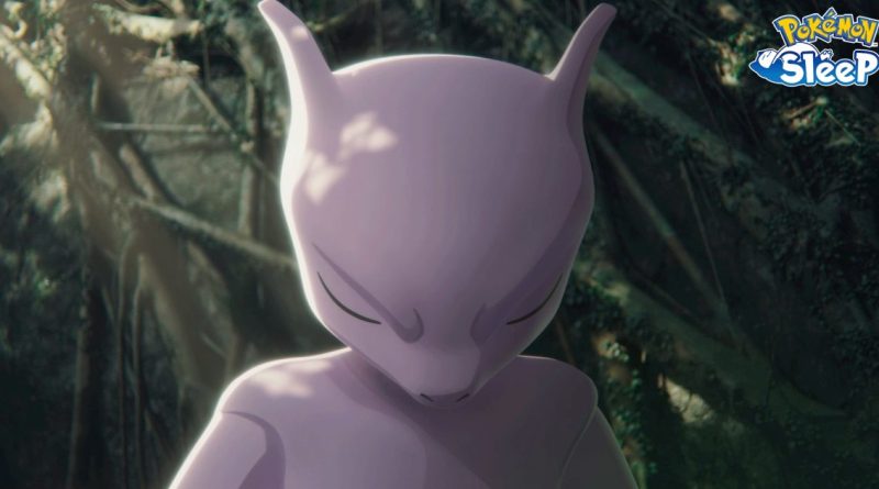 Pokémon Sleep anuncia evento especial de Mewtwo