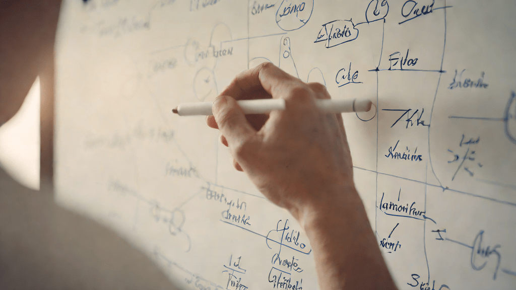 Personas trabajando en el entendimiento básico de prompts para IA